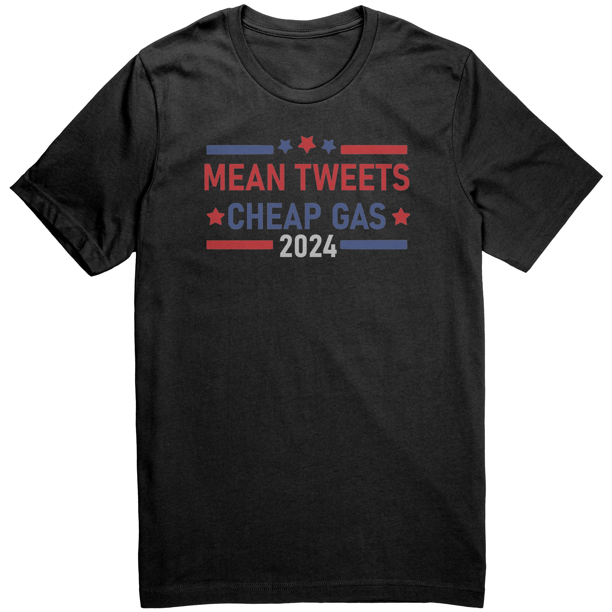 Mean tweets and cheap gas Canva tshirt