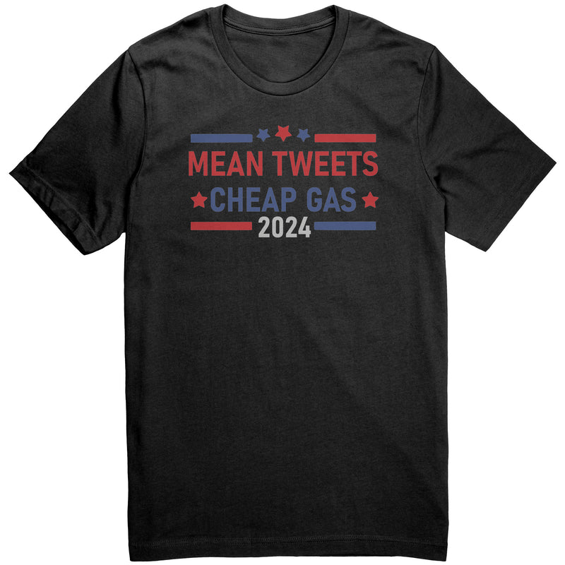 Mean tweets and cheap gas Canva tshirt