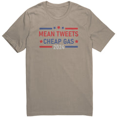 Mean tweets and cheap gas Canva tshirt