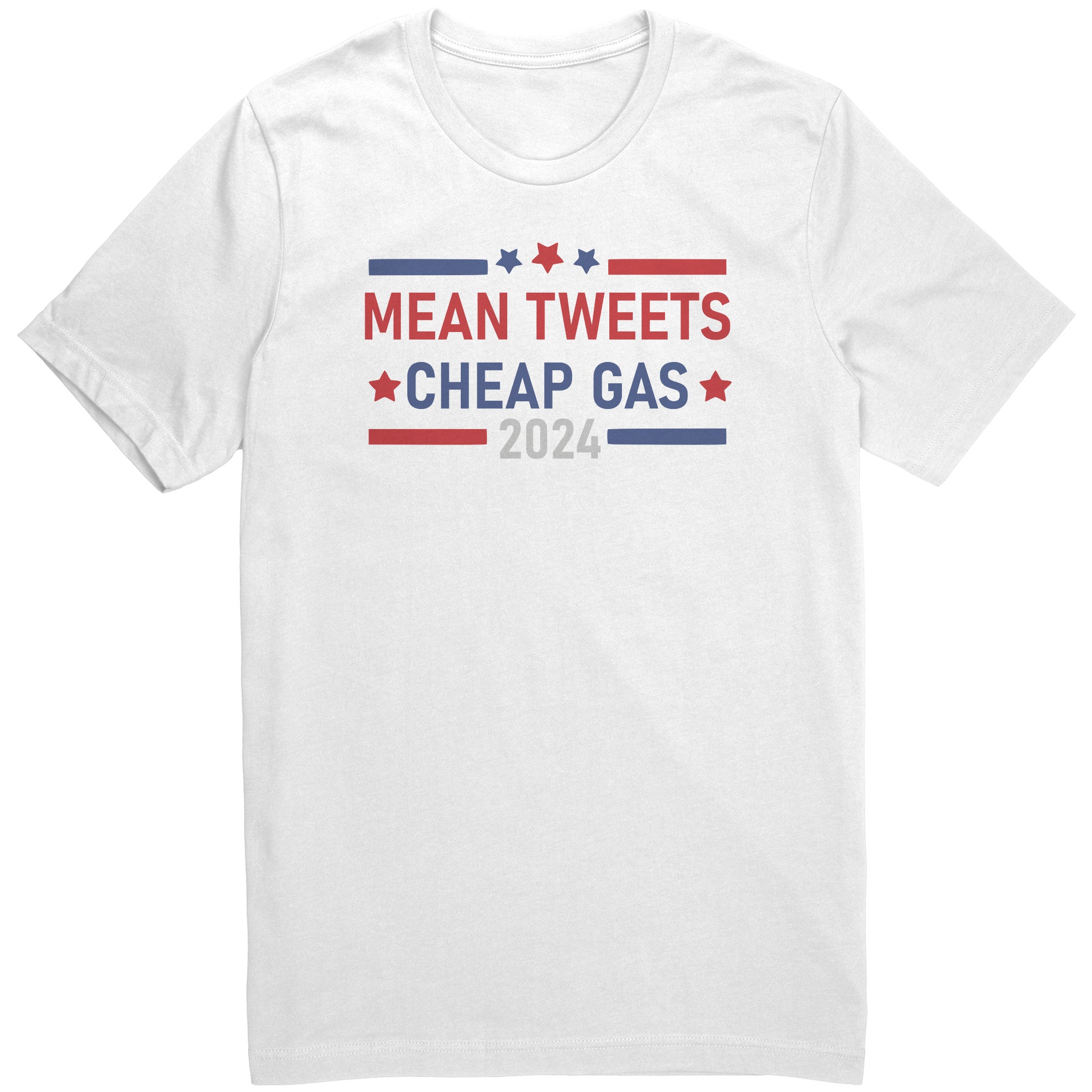 Mean tweets and cheap gas Canva tshirt