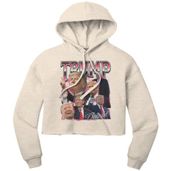 Trump / crop hoodie